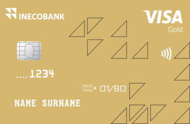 Ձեռք բերեք Visa Gold քարտեր Ինեկոբանկում