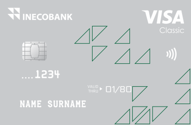 Visa Classic քարտ Ինեկոբանկից